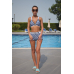 Christian Dior White-Blue with Shorts