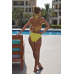 Sand Wave Yellow Color Two Pieces
