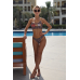 Fendi Brown-Black Two Pieces