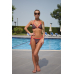 Fendi Brown-Black-Red Two Pieces