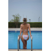 Blue Pattern Multicolor Two Pieces