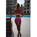 Versace Pink-Yellow Two Pieces