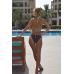Fendi Blue Strip Brown Two Pieces