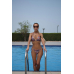 Sunrise Navy-Blue Multicolor Two Pieces