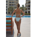 Mythic Turquoise-White Two Pieces