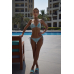 Mythic Turquoise-White Two Pieces