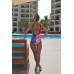 Christian Dior Red-Blue One Piece