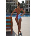 Christian Dior White-Blue-Red One Piece
