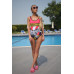 Christian Dior Rose-White-Black One Piece