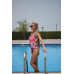 Versace Pink Flowers One Piece
