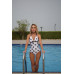 Dolce Gabbana White-Black One Piece